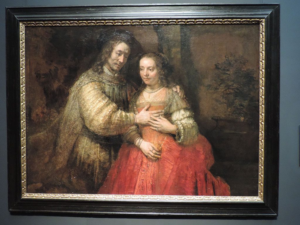 Jevrejska nevesta (poznato i kao „Isak i Reveka“), 1665-1669 – Rembrant, Nacionalni muzej, Amsterdam