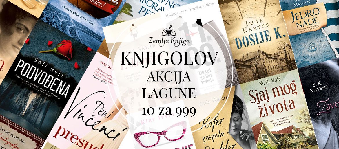 Knjigolov - Laguna - 10 za 999 - maj 2017